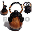shell fashion jewelry Collectible Handcarved Laminated Acacia Acacia Bags Acacia Bags
