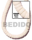 Grinded White Puka Shell Shell Beads Shell Necklaces