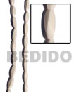 Twisted Bone Beads