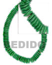 7-8mm Green Coco Pokalet Coco Beads Coconut Necklace