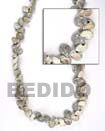 Fashion Gray Bonium Shell Beads