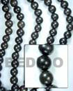 shell fashion jewelry Camagong Wood Beads Wooden Necklaces Wood Beads