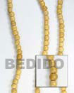 Fashion Nangka Wood Beads Wooden Necklaces