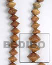 shell fashion jewelry Robles Saucer Wood Beads Wooden Necklaces Wood Beads