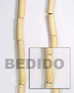 Fashion Natural White Wood Tube Wood Beads Wooden Necklaces