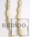 Fashion Natural White Wood Football Wood Beads Wooden Necklaces
