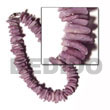 Fashion White Rose Dyed Lilac Shell Bracelets
