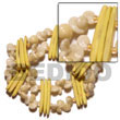 Yellow Coco Stick W/ Bracelets