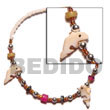 Fashion White Glass Beads W/ Shell Bracelets