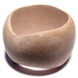 shell fashion jewelry Plain Raw Natural Wooden Bangle Casing Only Wooden Bangles