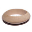 Fashion Plain Raw Natural Wooden Bangle Casing Only