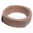 Fashion Plain Raw Natural Wooden Bangle Casing Only