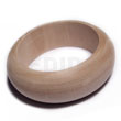 shell fashion jewelry Plain Raw Natural Wooden Bangle Casing Only Wooden Bangles