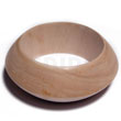 Fashion Plain Raw Natural Wooden Bangle Casing Only