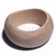 Fashion Plain Raw Natural Wooden Bangle Casing Only