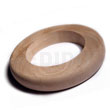 Fashion Plain Raw Natural Wooden Bangle Casing Only