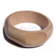 Fashion Plain Raw Natural Wooden Bangle Casing Only