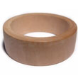 Fashion Plain Raw Natural Wooden Bangle Casing Only