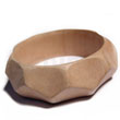 Fashion Plain Raw Natural Wooden Bangle Casing Only