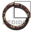 Fashion Black Bangle Resin Bangles