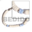 Fashion White Shell And Metal Shell Bracelets