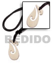 shell fashion jewelry Celtic Carabao White Bone Surfers Necklace Surfers Necklace
