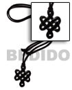 shell fashion jewelry Celtic Knot Black Carabao Surfers Necklace Surfers Necklace