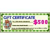 Fashion Gift Certificate $500