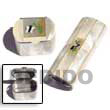 Inlayed Checkered Lighter Case And Pillbox