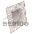 shell fashion jewelry Natural White Picture Frame Gifts Decorative Souvenir Item Gifts Decorative Souvenir Item Giveaways