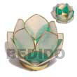 shell fashion jewelry Lotus Candle Holder Green Gifts Decorative Souvenir Item Gifts Decorative Souvenir Item Giveaways