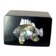Shell Inlaid Wooden Jewelry Box