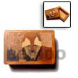 Shell Inlaid Wooden Jewelry Box