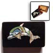 Shell Inlaid Wooden Jewelry Box