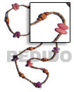 "kalandrakas"- Asstd. Wood Beads Per Necklace When Ordered In 2
