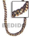 Fashion Twisted Coco Combination Necklace 2 rows 3 rows