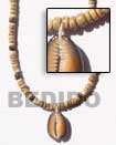 shell fashion jewelry 4-5 Mm Coco Pukalet Natural Combination Necklace Natural Combination Necklace