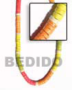 7-8 Elastic Coco Heishe Necklace