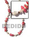 shell fashion jewelry White Square Cut In Natural Combination Necklace Natural Combination Necklace