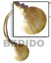 Leather Thong W/ Bone Necklace