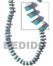 shell fashion jewelry 4-5 Mm Coco Heishe Natural Combination Necklace Natural Combination Necklace
