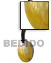 shell fashion jewelry Leather Thong W/ Oval Leather Thong Necklace Leather Thong Necklace