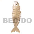 Fashion Hammershell Fishbone Pendants Shell Pendant