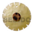 shell fashion jewelry MOP Round Wheel Flower Shell Pendant Shell Pendant