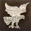 shell fashion jewelry Eagle MOP Carving 45mm Shell Pendant Shell Pendant