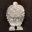 shell fashion jewelry Owl MOP Carving 40mm Shell Pendant Shell Pendant