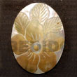 shell fashion jewelry Oval MOP W/ Skin Shell Pendant Shell Pendant