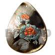 Black Lip Shell Tiger Pendant