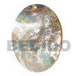 Hammer Shells Pendant Hand Painted Pendant