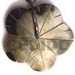 shell fashion jewelry Black Lip Scallop W/ Shell Pendant Shell Pendant